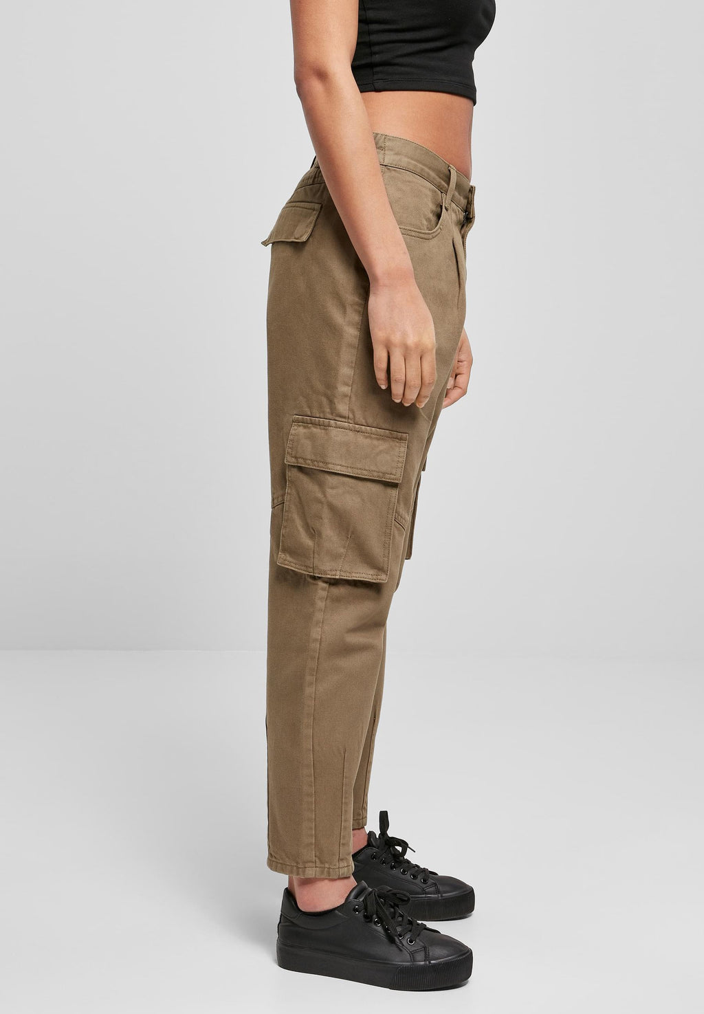Urban Classics LADIES BALLON FIT CARGO TWILL PANTS