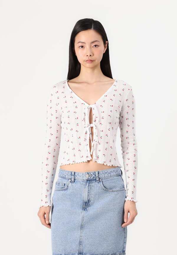 Vero Moda VMMARIE CARDIGAN - Cardigan - snow white
