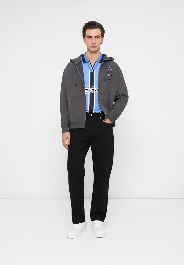 Tommy Jeans BACK GRAPHIC RELAXED TERRY ZIP-THRU HOODY