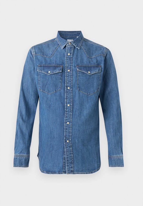 Jack & Jones JJEWESTERN JJSHIRT - Shirt - blue denim