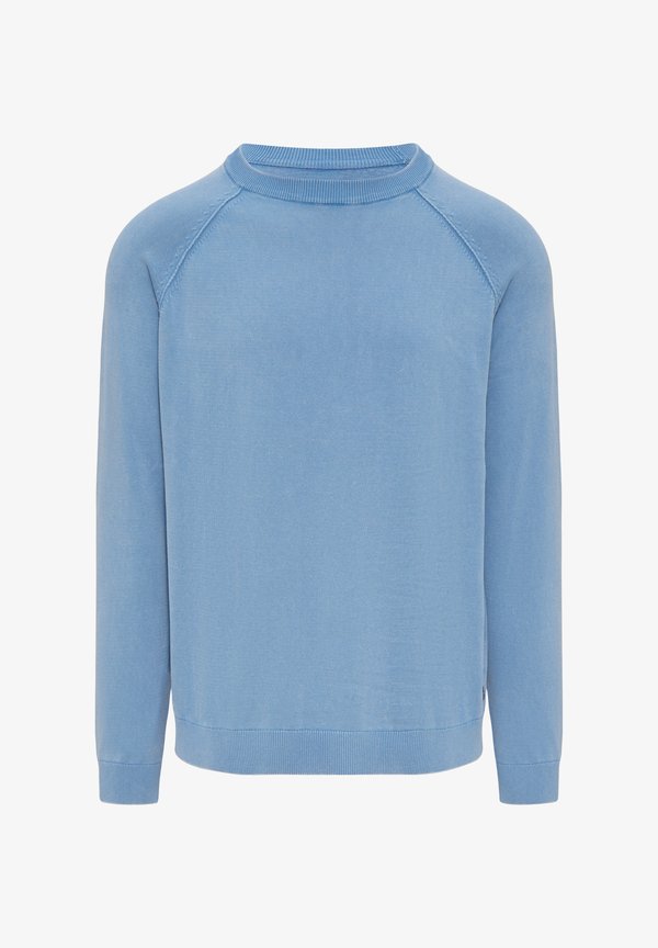 s.Oliver IM USED-LOOK - Jumper - hellblau