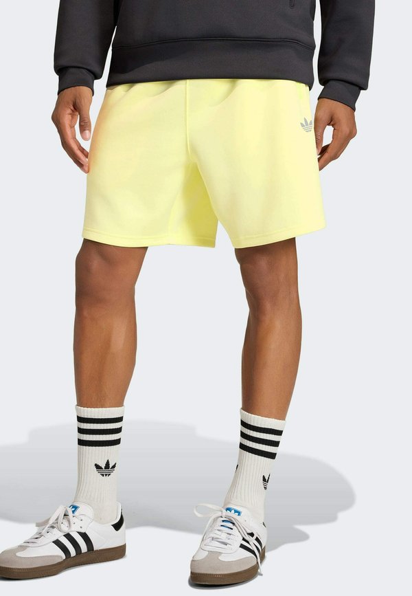 adidas Originals ADIDAS ORIGINALS TREFOIL ESSENTIALS SPACER SHORTS - Tracksuit bottoms - frozen lemon