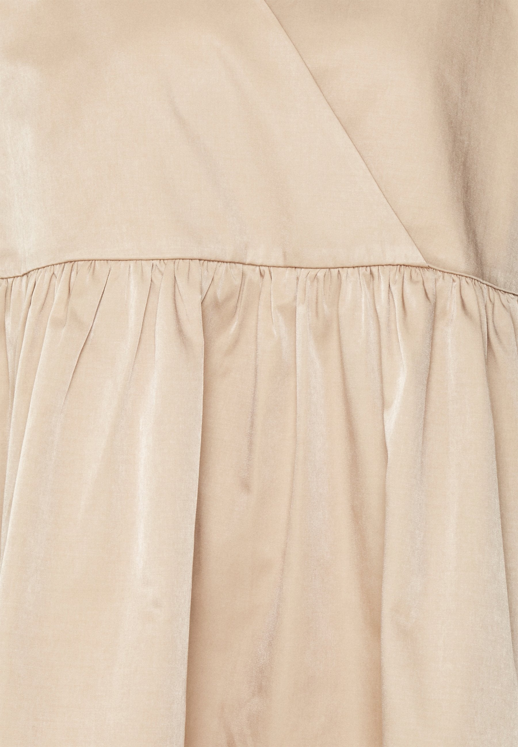 Glamorous Petite FIXED WRAP FRONT SMOCK DRESS