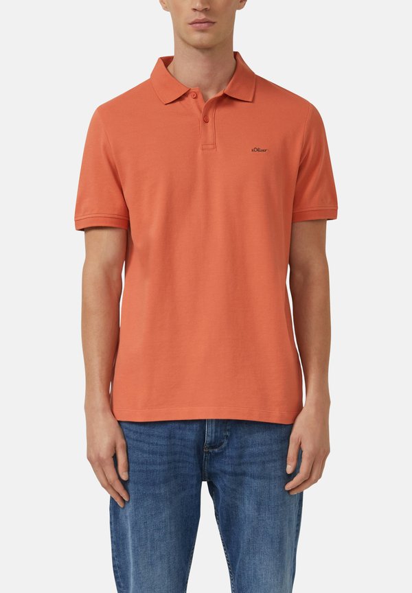 s.Oliver POLOSHIRT UNISEX - Polo shirt - orange