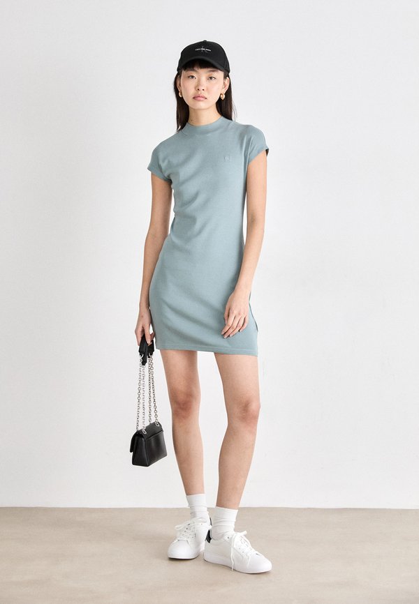 Calvin Klein Jeans WASHED CAP SLEEVE DRESS