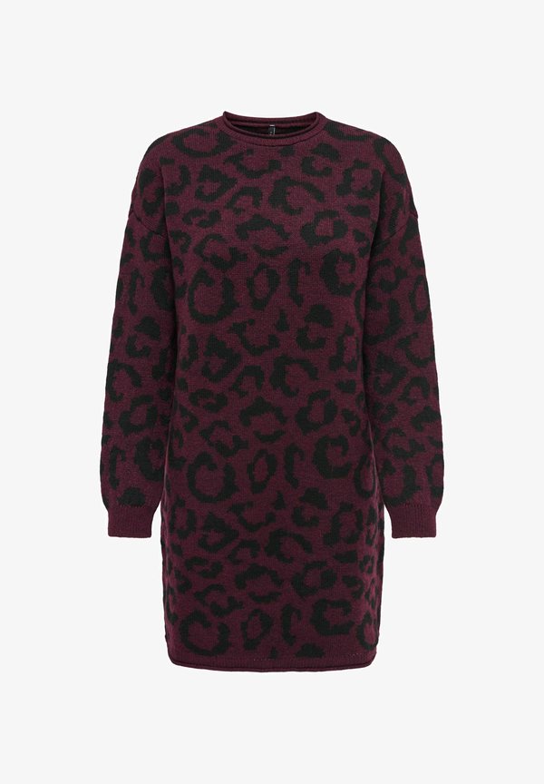 ONLY STRICKKLEID   - Jumper dress - port royale