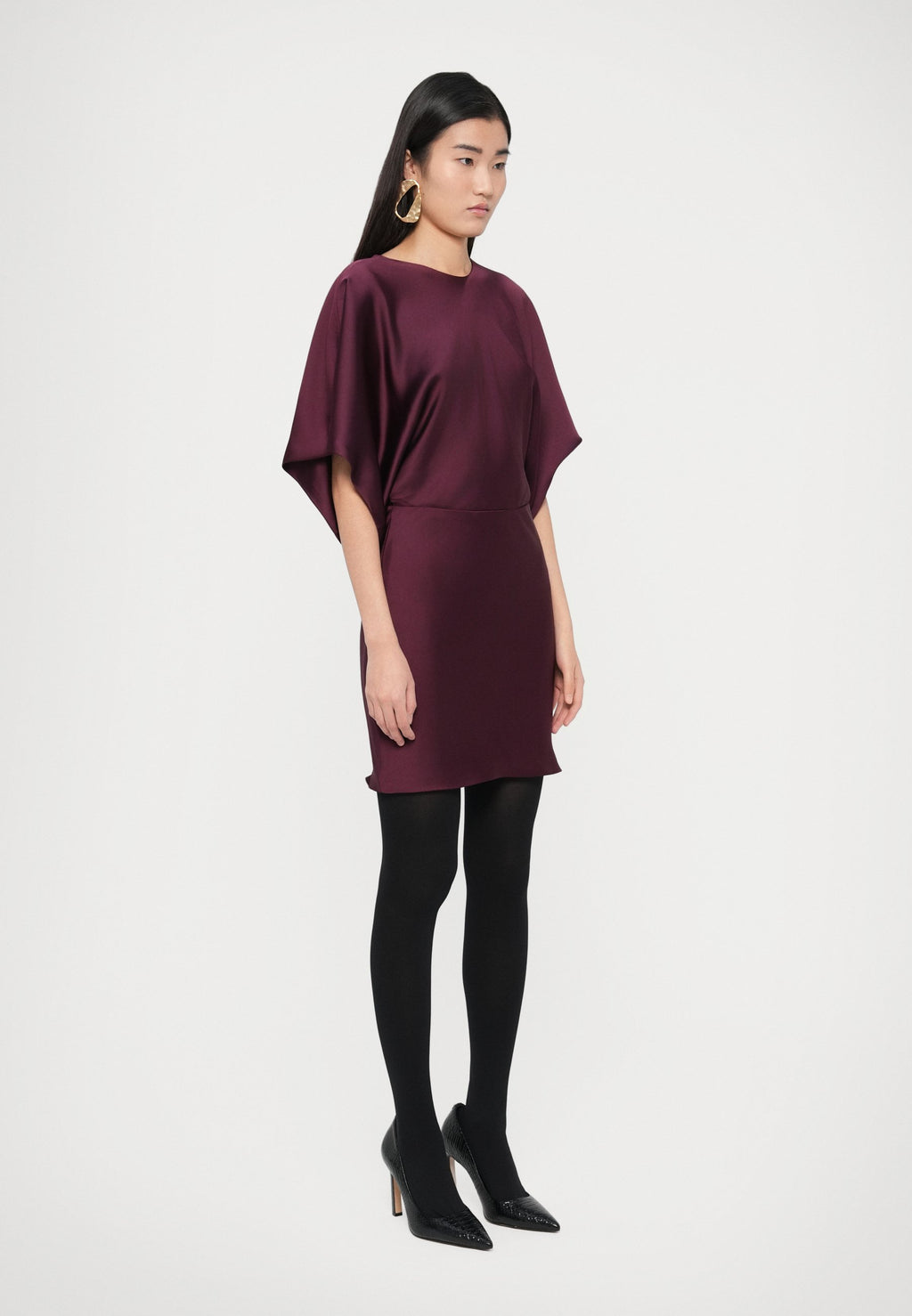 Norma Kamali REVERSE OBIE DRESS