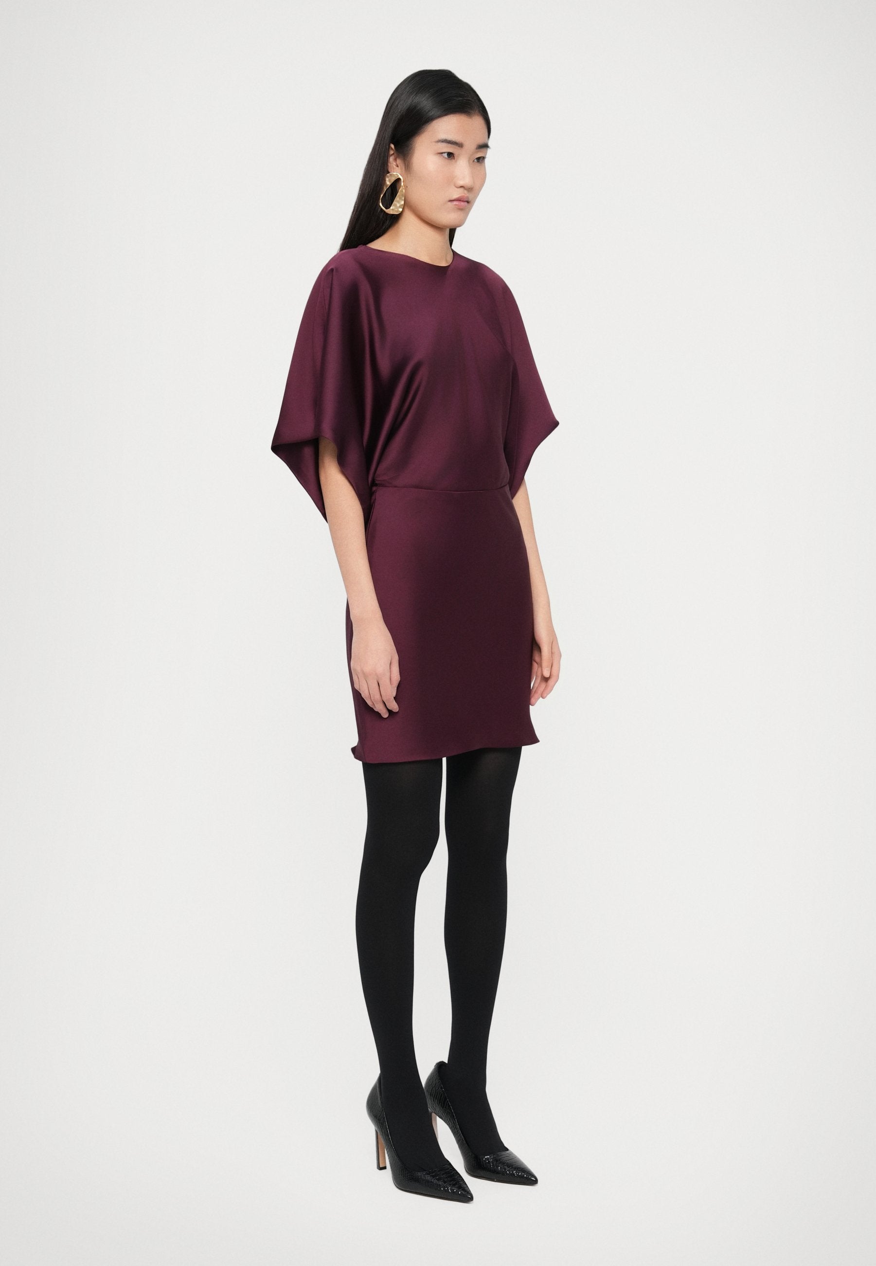Norma Kamali REVERSE OBIE DRESS