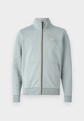 TOM TAILOR STAND-UP SWEAT JACKET - Zip-up sweatshirt - grey mint