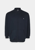 Jack & Jones Zip Sweat Plus Size Plain Zip Sweat - Zip-up sweatshirt - navy