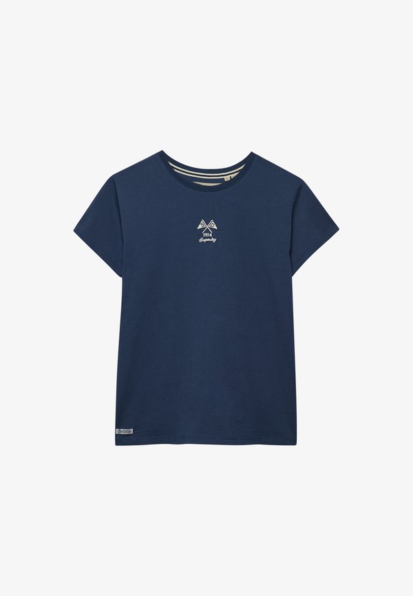 Superdry & Co SUPERDRY HERITAGE NAUTICAL MOTIF T-SHIRT.. - Print T-shirt - standard navy