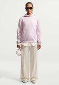 Nike Sportswear W NK STDO FLC MW STD PO HDY - Hoodie - bleached lilac/sail