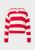 Tommy Hilfiger RUGBY - Jumper - primary red/calico rugby