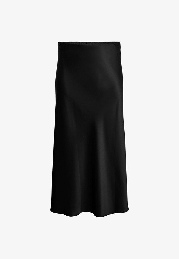 Vero Moda Curve SKIRT VMCMERLE MIDI SKIRT - A-line skirt - black