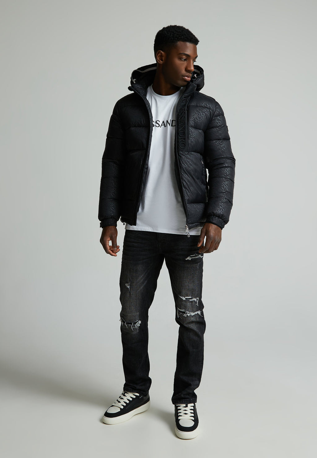 Alessandro Zavetti VITORNO 2.0 AOP PUFFER JACKET