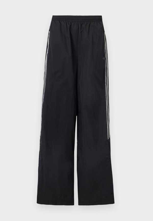 adidas Originals TEAMGEIST - Tracksuit bottoms - black/silver-coloured