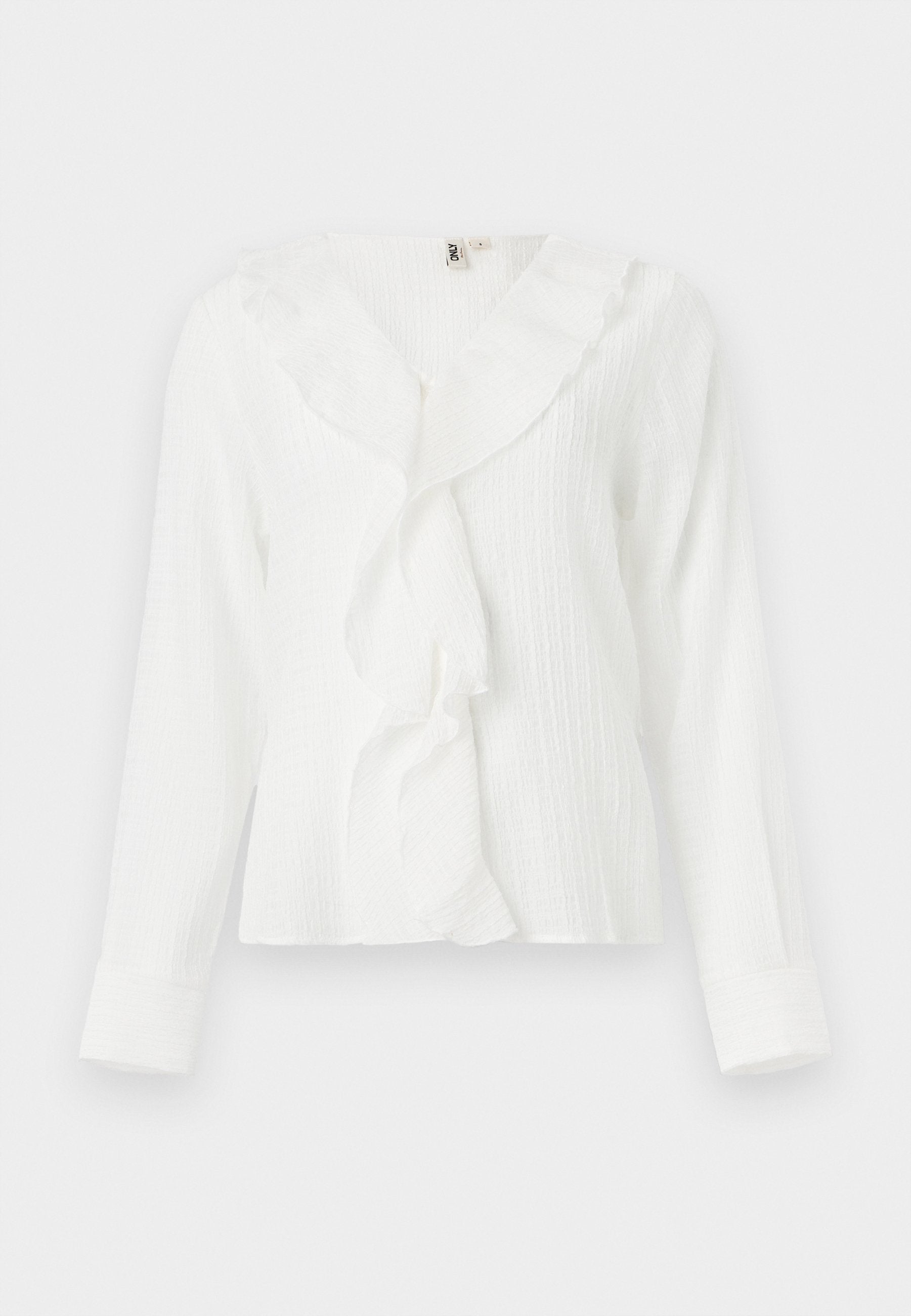 ONLY ONLISA V NECK FRILL