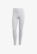 adidas Sportswear ESSENTIALS 3 STRIPES - Leggings - light grey heather white
