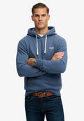 Superdry & Co SUPERDRY ESSENTIAL LOGO CLASSIC HOODIE.. - Hoodie - vintage indigo