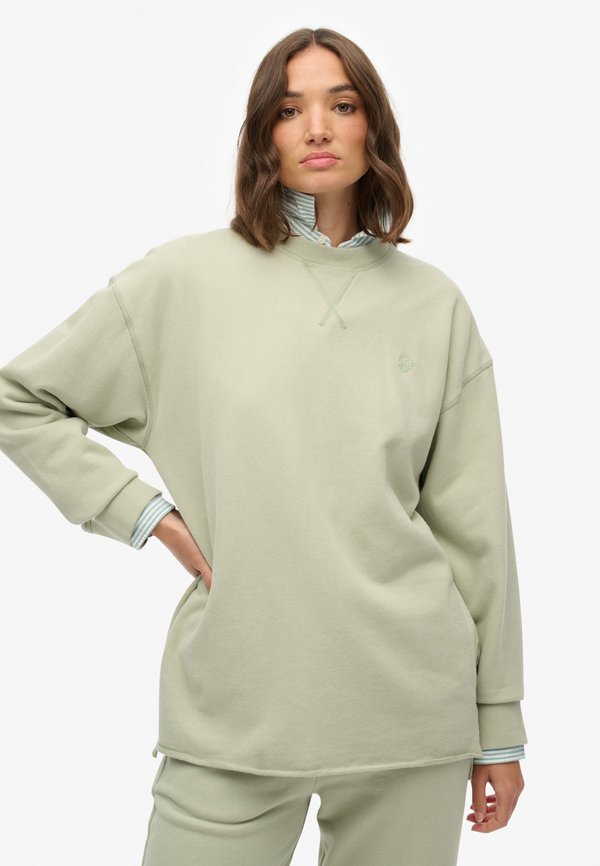 Superdry & Co STUDIOS CREW  - Sweatshirt - dusty sage