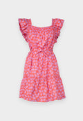 GAP FLUTTER SLEEVE MINI DRESS