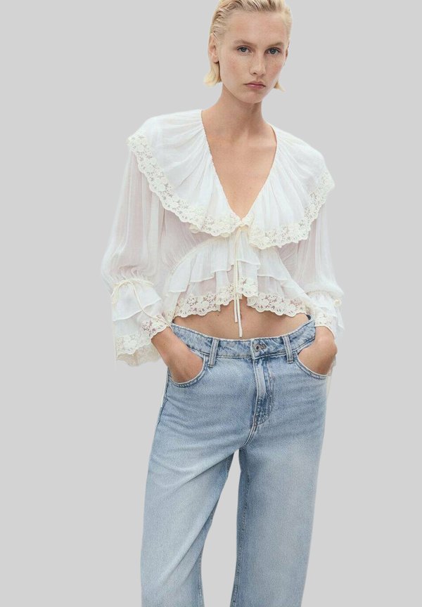 Mango DANILA WIDE LEG HIGH RISE