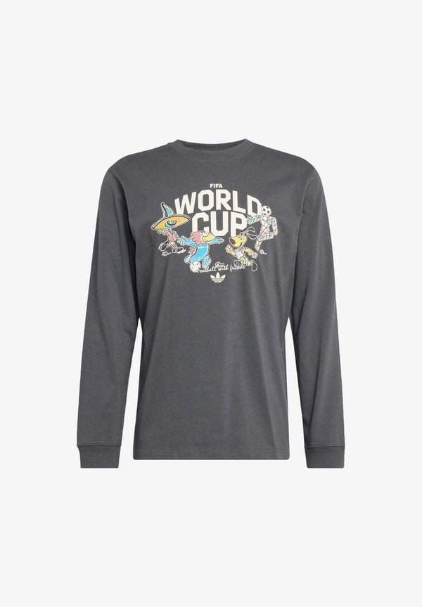 adidas Originals FIFA WORLD CUP 2026 MASCOT - Long sleeved top - carbon