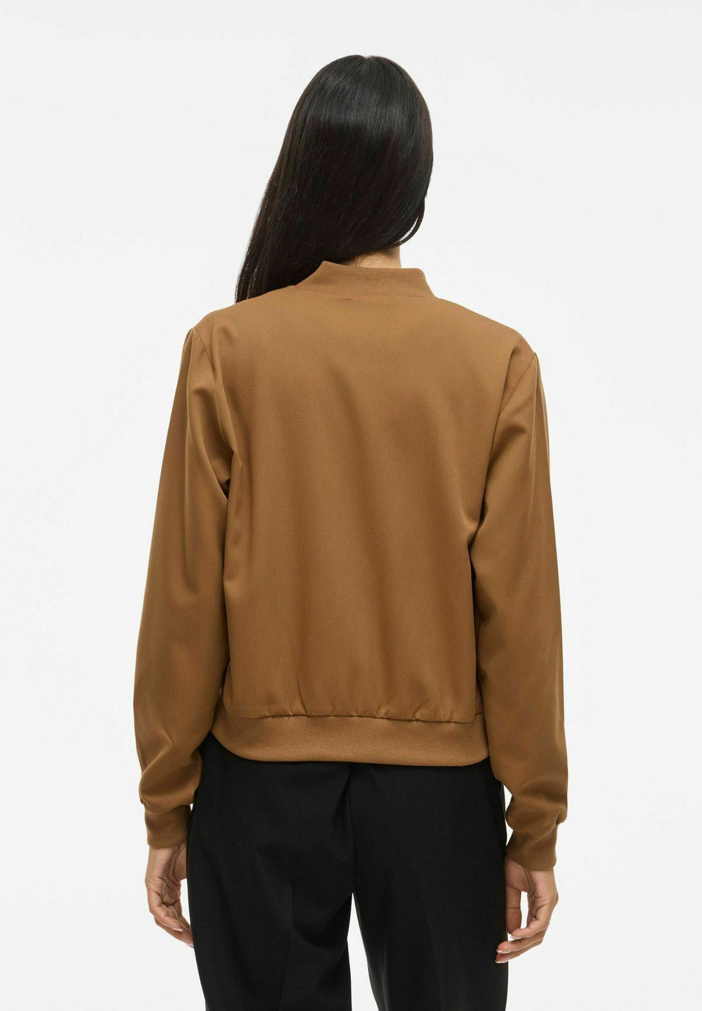 VILA bomber VIBUBBLE Zipper