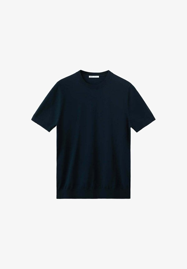Mango ADULT - Basic T-shirt - night blue