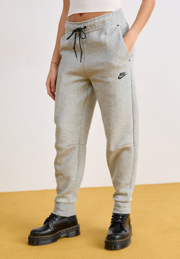Nike Sportswear W TCH MR JGGER 2 - Tracksuit bottoms - grey heather