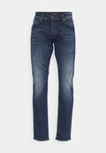Jack & Jones Slim fit JJIGLENN JJFOX 50SPS CB 104 NOOS - Relaxed fit jeans - blue denim