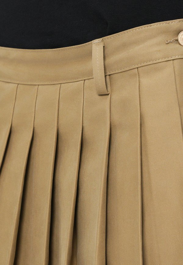 7 for all mankind PLEATED MIDI SKIRT COMFORT