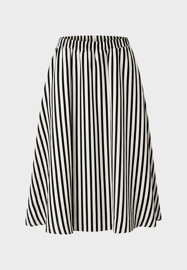 Vero Moda Curve VMCRIN - Maxi skirt - birch/black