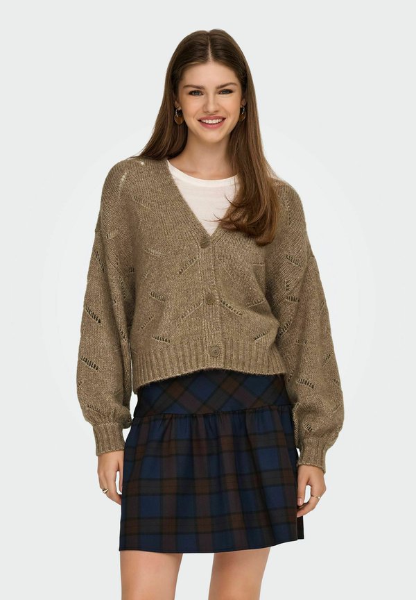 ONLY ONLAYA - Cardigan - cocoa créme