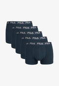 Fila BOXERSHORTS 5 PACK - Trunks - blau