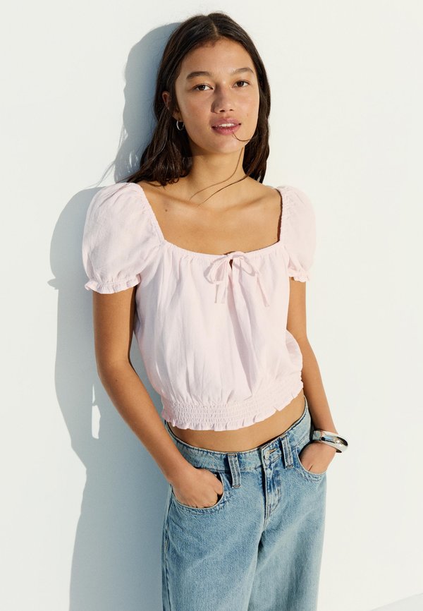 Bershka Blouse - light pink