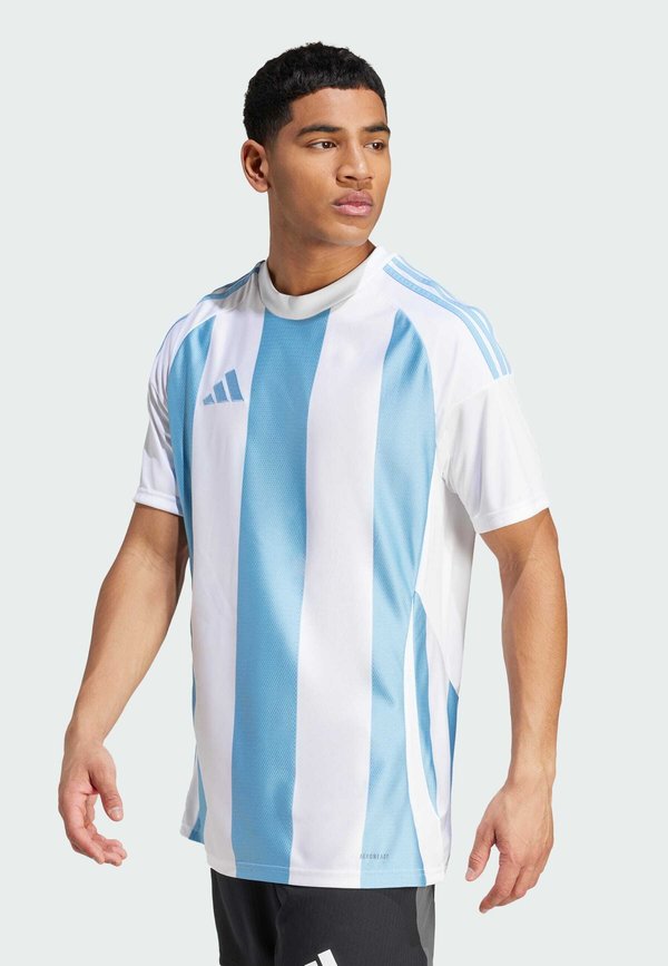 adidas Performance ADIDAS PERFORMANCE STRIPED 24 JERSEY - Football jersey - team light blue   white   white