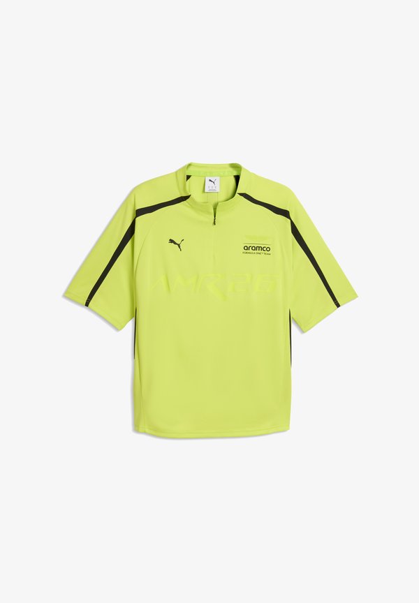 Puma ASTON MARTIN ARAMCO TEAM LIFESTYLE - Print T-shirt - lime shimmer