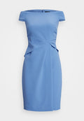 Lauren Ralph Lauren CREPE OFF THE SHOULDER COCKTAIL DRESS