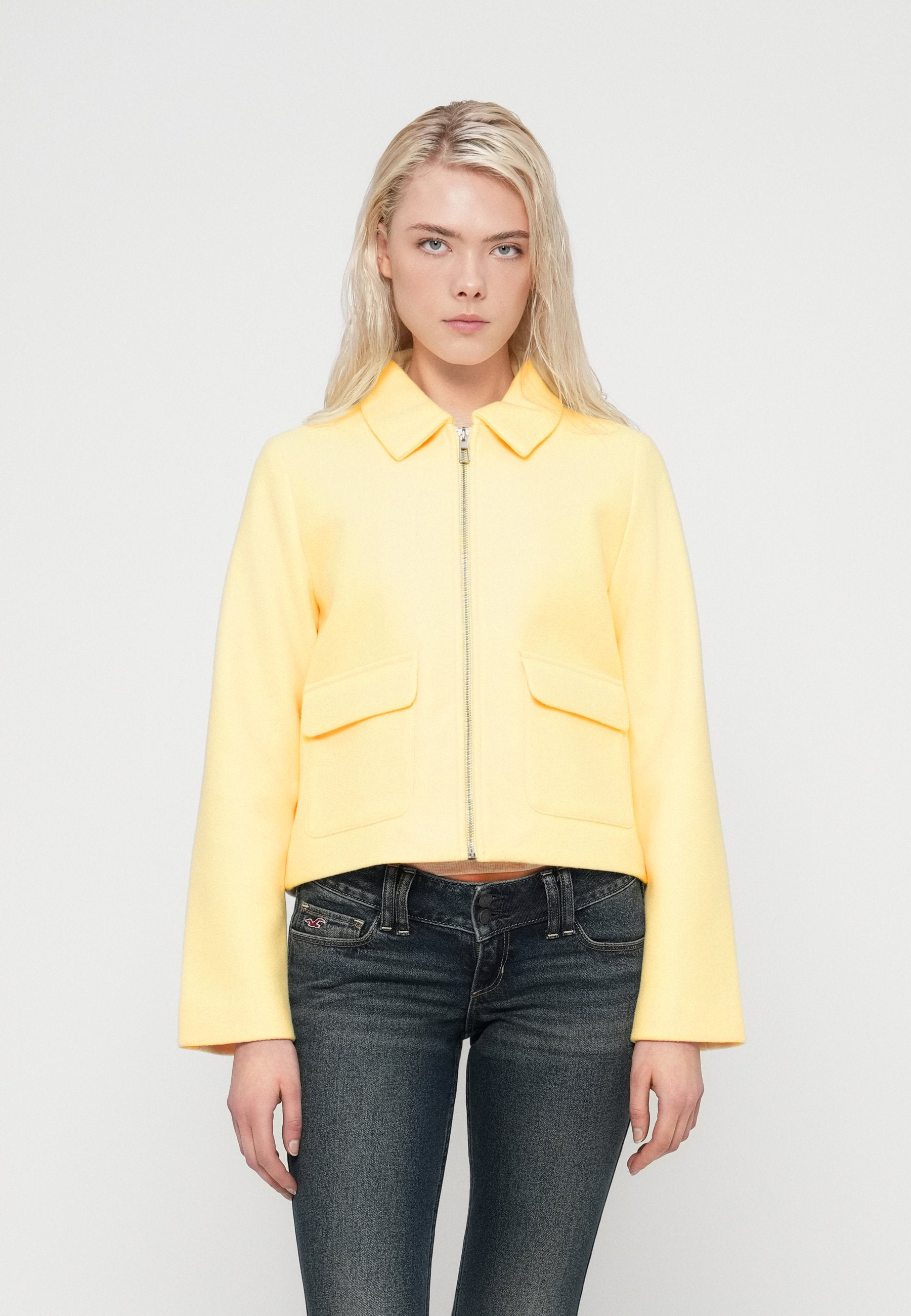 ONLY ONLVELA ZIP SHORT JACKET OTW