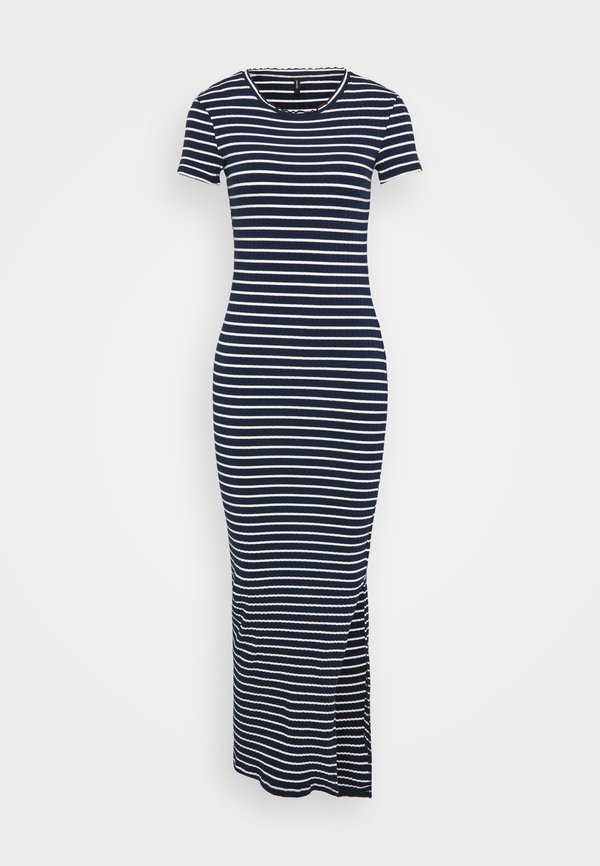 Vero Moda Tall VMSEA DRESS - Maxi dress - navy/snow white