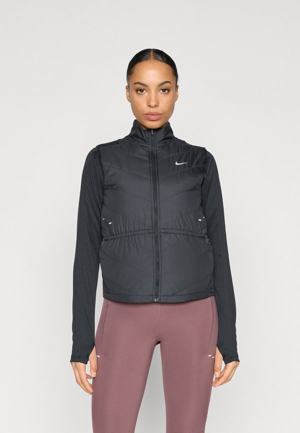 Nike Performance Waistcoat - black/reflective silver-coloured
