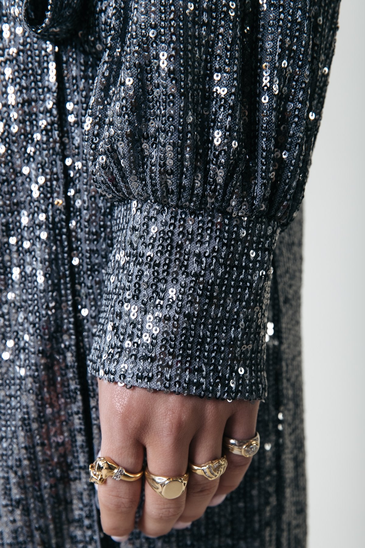 Colourful Rebel XITA SEQUINS REAL WRAP DRESS
