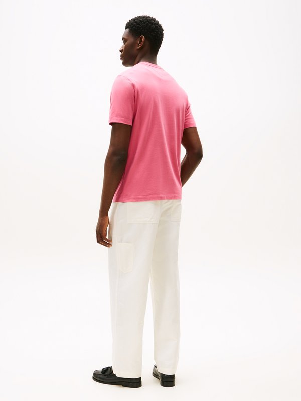 Tommy Hilfiger SEASONAL SOLID TEE CORE ESSENTIALS - Basic T-shirt - vintage rosy