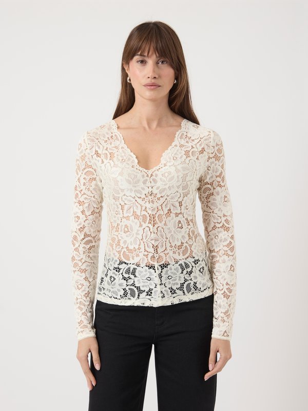 YAS Long Sleeved YASLACEY LACE