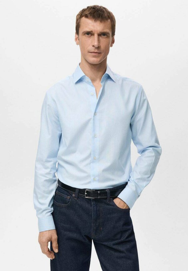 Mango Formal shirt - dark blue
