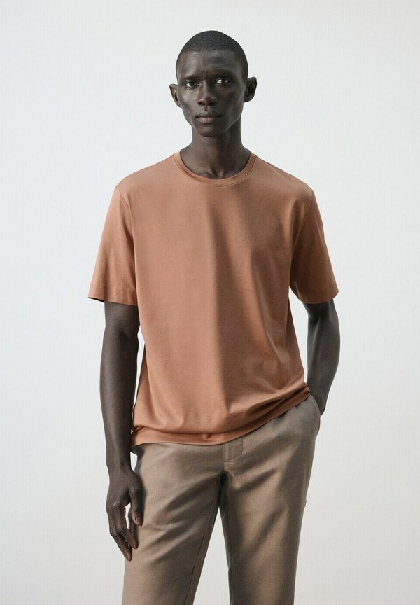Mango ADULT - Basic T-shirt - apricot