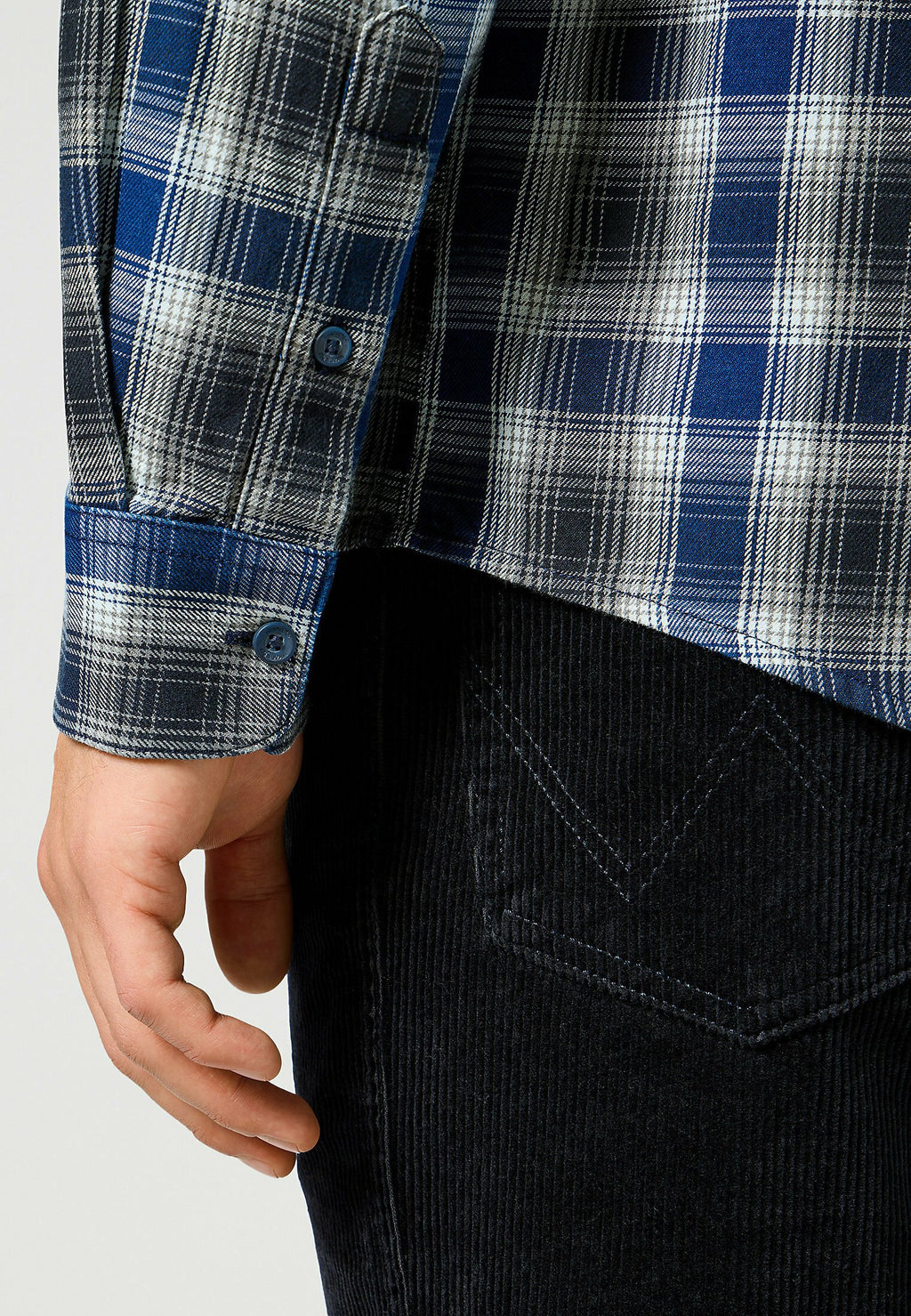 Wrangler 1 PKT INDIGO SHIRT