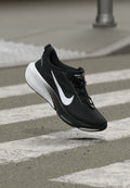 Nike Performance PEGASUS 42 - Road running shoes - black/white/dark smoke grey