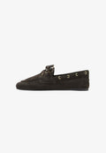 Mango ADULT - Boat shoes - dark brown